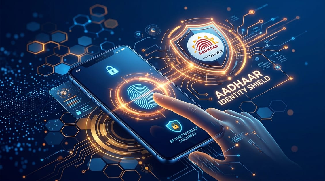 Aadhaar Biometric Misuse Se Kaise Bachein? Lock & Unlock Karne Ka Official Tarika (2026)