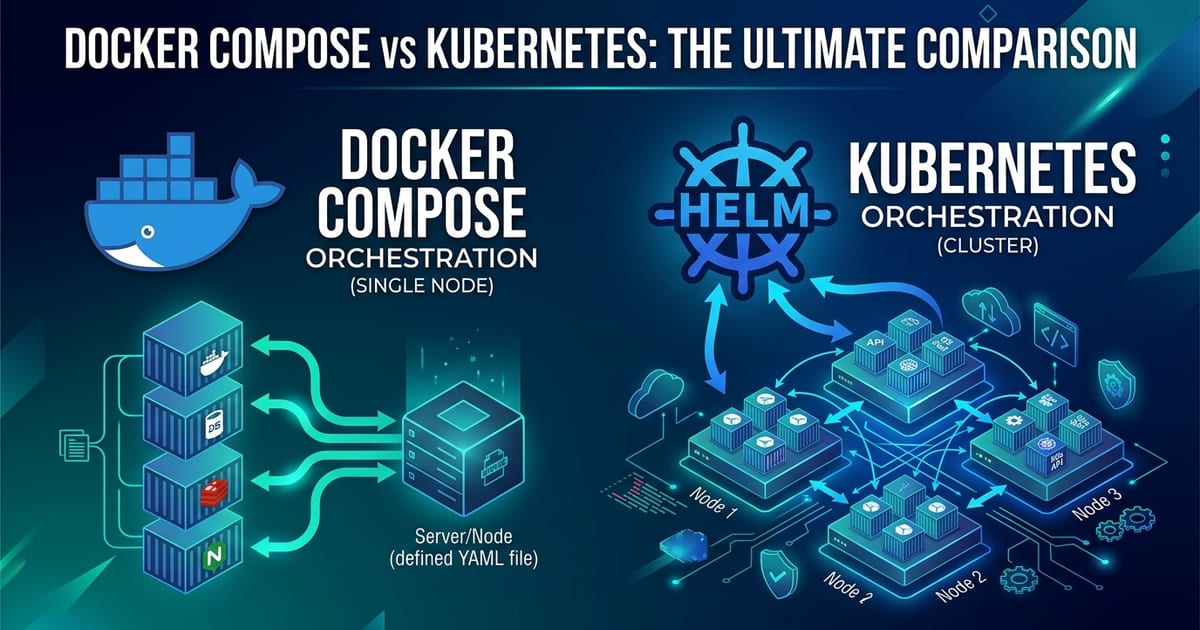 Docker Compose vs Kubernetes: Microservices Deployment Ke Liye Kaun Sa Sikhein?