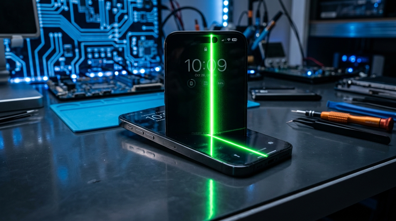 Smartphone Display Green Line Problem: Brand Free Replacement Policy & Repair Guide (2026)