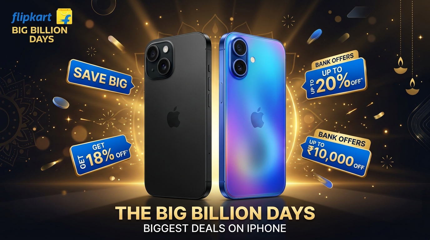 iPhone 15 vs iPhone 16 in Big Billion Days 2026: Expected Price & Deals