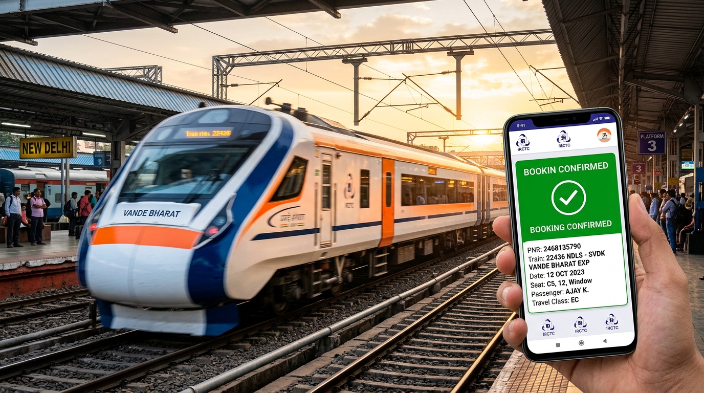 IRCTC Tatkal Ticket Fast Booking Trick 2026: 100% Confirm Seat Guide