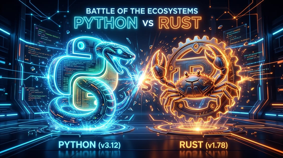 Python vs Rust in 2026: Backend Development Aur AI Engineering Ke Liye Kaun Sa Sikhein?